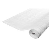 PRONAPPE Damastpapier Tafelkleden op Rol - Wit - 100m x 1.18m