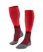 FALKE Heren Wandelsokken TK2 Explore Long M Kh wol functioneel materiaal anti-blaar dik 1 paar, Rood Ruby 8830, 46-48
