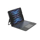 Belkin EveryDay toetsenbordhoes met standaard, Bluetooth-toetsenbord, multi-gebarenbediening, leren hoes, magnetische houder voor Apple Pencil en multimediatoetsen voor iPad Air 10,9" en iPad Pro 11"
