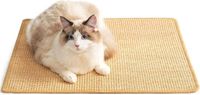 OEM Krabmat 60 x 40 cm sisal tapijt katten krabplank antislip krasbescherming bank meubels deur - Willekeurige kleur
