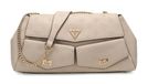 GUESS schoudertas Blake Convertible Crossbody Flap Bone Logo crème