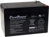 FirstPower Batterie gel-plomb pour USV APC RBC4 12Ah 12V VdS