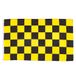 AZ FLAG Vlag Zwart en geel geblokt 90x60 cm Polyester 100D