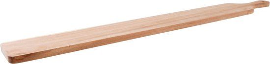 Cosy&Trendy Serveerplank - 100 x 12,5 x 2 cm - Bamboe - Bruin - Rond