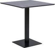 House Nordic Tafel Fano - Melamine - Zwart - 70x70cm
