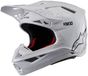 Alpinestars Supertech S-M10 Solid Crosshelm Wit Glanzend ECE 22.05 XL