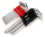 PRECISION-STEEL 9 x Hoekige Stersleutels T10 tot T50