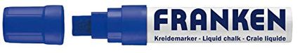 Franken GmbH ZKM1503 krijtmarker (ventielsysteem, wigpunt 5-15 mm) 1 stuk, blauw