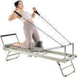 VEVOR Opvouwbare Pilates Reformer Pilatesmachine Home Gym 181kg