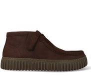 Clarks Torhill Hi Instappers Heren Suède Bruin Maat 46