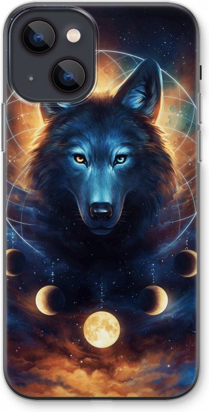 Case Company® iPhone 13 Case - Wolf Dreamcatcher - Soft Cover