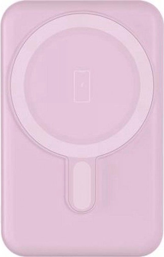 Bigben Connected Powerbank 5000 mAh MagSafe 10W Roze