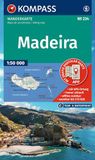 KOMPASS Wanderkarte 234 Madeira 1:50.000