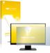 upscreen - Screenprotector voor Iiyama ProLite T2252MSC-B1 - Folie Beschermfolie anti glare matte