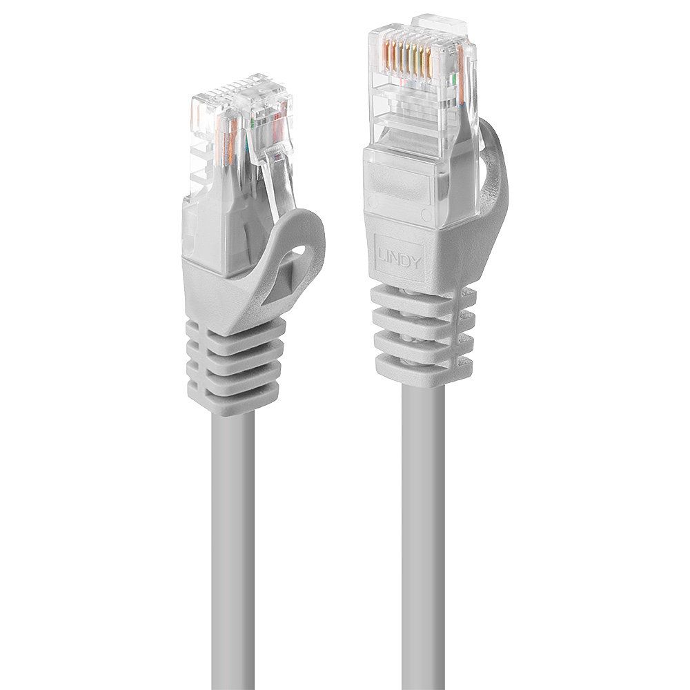 LINDY 48361 Netwerkkabel Grijs 0,5m