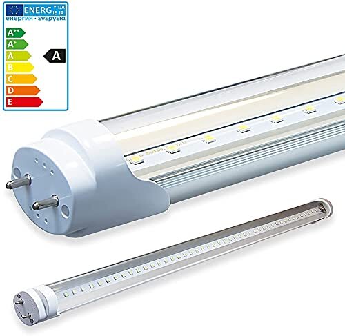 LEDVero SMD LED-buis met TÜV-certificering in neutraal wit - TL-buis T8 G13 transparante afdekking