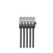 Shiverpeaks BS75513-S-SET5 câble réseau Noir 3 m Cat7 S/FTP (S-STP) Rond