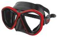 Seac Symbol, duikmasker met twee lenzen en 3D-gesp, gemaakt in Italië.