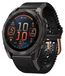 Wigento Garmin Fenix 8 AMOLED 43mm: Topdesign, ademend 20mm siliconen band, zwart