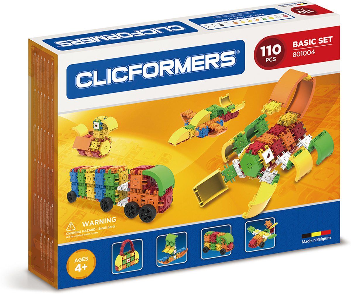 Clicformers Basisset - 110 Stuks - 4+ jaar