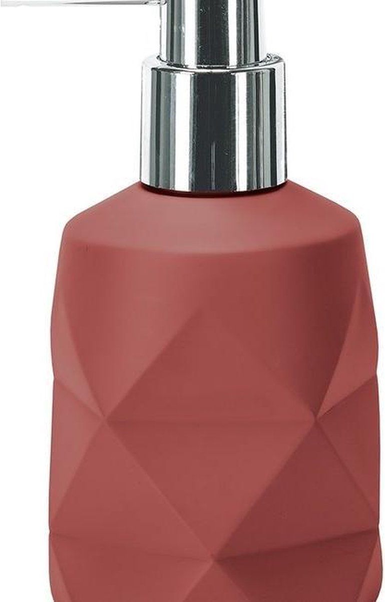 KLEINE WOLKE Crackle Zeepdispenser - rozenhout - kunststof