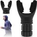 Bol Masque d'entraînement pour exercices respiratoires - Augmente la force respiratoire - Résistance réglable - Avec tête de remplacement