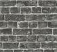 A.S. Création Steen Behang Elements Industrieel Zwart en Grijs Vliesbehang 10.05 m x 0.53 m