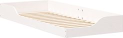 vidaXL Bedframe Wit 80 x 220 cm Massief Grenenhout