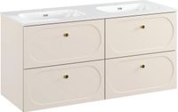 Meuble de salle de bain moderne de 120 cm avec lavabo modèle FLY