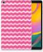 B2Ctelecom Samsung Galaxy Tab A 10.1 (2019) Uniek Tablethoesje Waves Pink