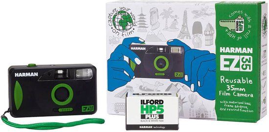 Ilford EZ35 Motorised Reusable Camera - Black