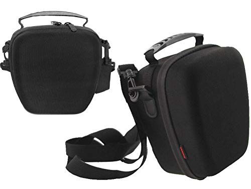 Navitech Zwarte Robuuste Harde EVA Beschermende Draagtas compatibel met de Canon EOS 90D Digital SLR Camera