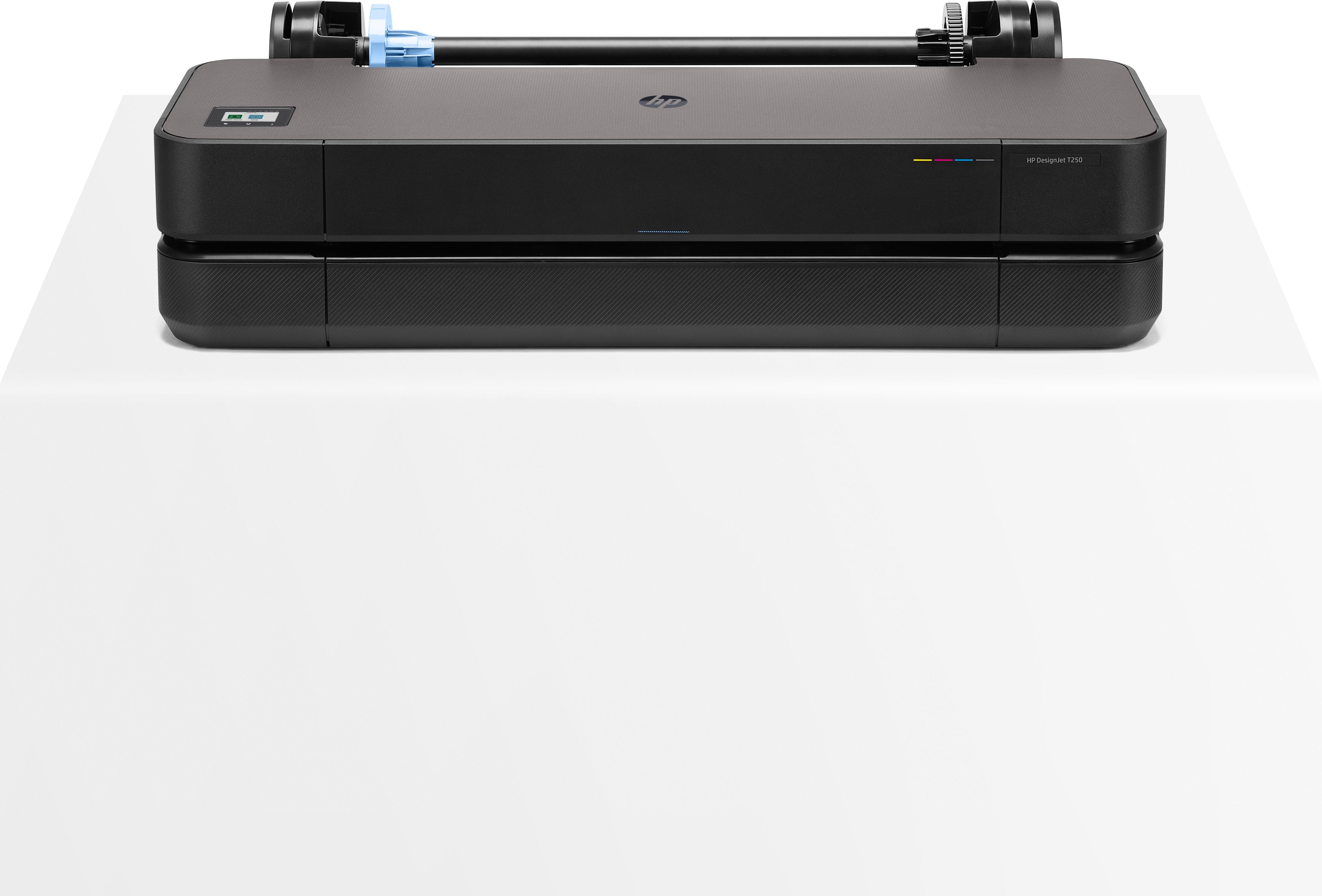 HP Designjet T250 24 inch printer - Thermal Inkjet - A1 - 2400 x 1200 DPI - Black