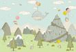 Komar Fotobehang - Mountain Traveler 400x280cm - Vliesbehang