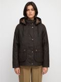 Barbour Jasje Georgette Wax donkerbruin