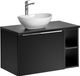 AC-Déco Rosario Wastafelmeubel, opbouwmodel - 80 cm - zwart