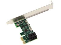 KALEA-INFORMATIQUE PCI Express PCIe x1 2-poorts-controllerkaart voor SATA harde schijven