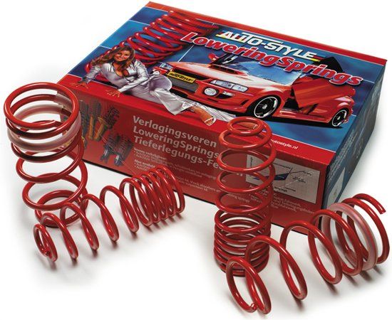 Carpar AutoStyle verlagingsveren Opel Astra G 2.0/2.2/2.0Di/1.7DTi 98-12/03 30/20mm