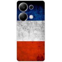 Xiaomi Redmi Note 13 Pro 4G Franse vlag Siliconen hoesje