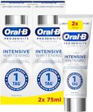 Oral-B Pro 3D White Clinical Intensieve Whitening tandpasta, wittere tanden in 1 dag, koel munt, 2 x 75 ml