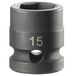 Facom Impact Dop | 1/2" | 6-kant Stubby | 15 mm - NSS.15A