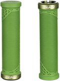 Funn Hilt Mountainbike Handvatten met single lock-on klem – Fietshandvatten met 22 mm binnendiameter en uniek patroon, geschikt voor MTB en BMX (Groen)