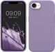 kwmobile telefoonhoesje geschikt voor Apple iPhone 17e / iPhone 16e - Hoesje met siliconen coating - Smartphone case in violet lila