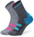 Lenz Outdoor 1.0 Chaussettes Mi-longues 2 Paires Multicolore EU 35-38 Enfants
