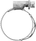 Elastische reserve schroefklem, 20-32 mm diameter, 9 mm breedte, 6 stuks