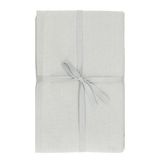 Nappe, coton bio certifié GOTS, gris, 145 x 250 cm