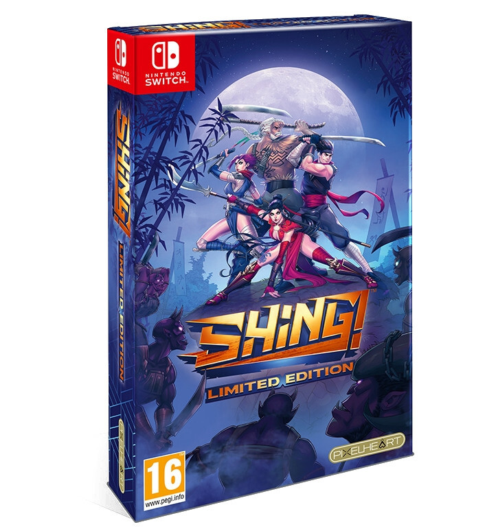 PixelHeart Shing! Limited Edition Nintendo Switch