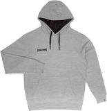 Spalding Flow Sweater Met Kap Heren - Grijs Gemeleerd - Maat 3XL