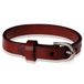 Stone Valley Leren Armband Verstelbaar Gesp Kastanjebruin