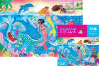Crocodile Creek Puzzle Maxi - Rêves de sirène - 48 pièces